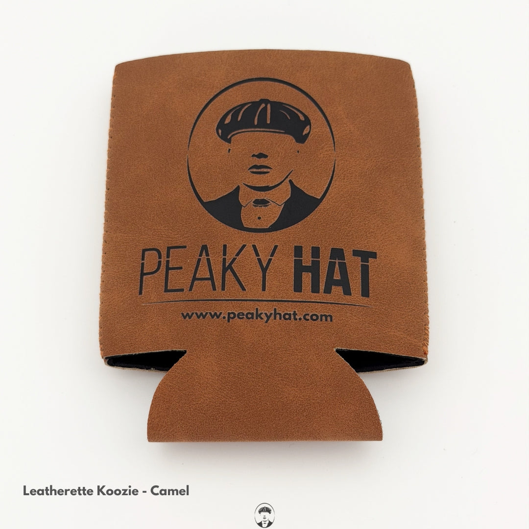 Peaky Hat Leatherette Koozie