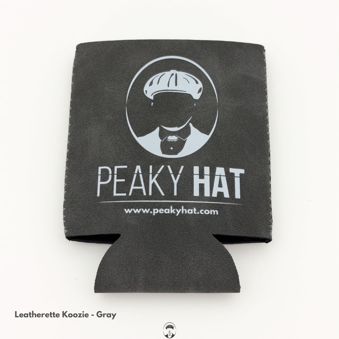 Peaky Hat Leatherette Koozie