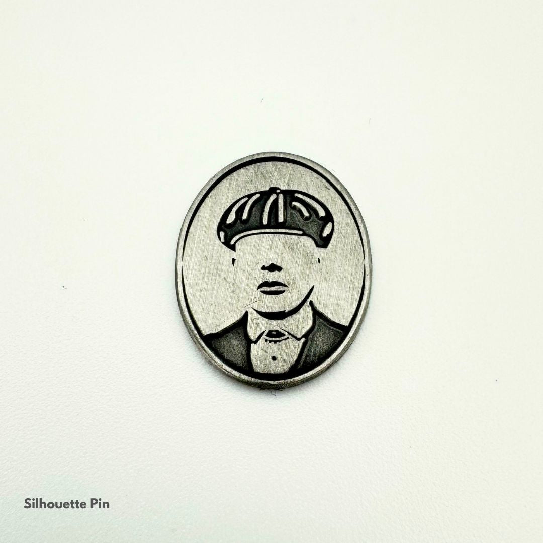 Peaky Silhouette Pin