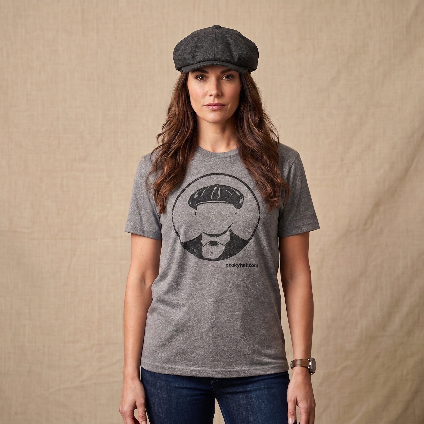 Peaky Silhouette Logo T-Shirt