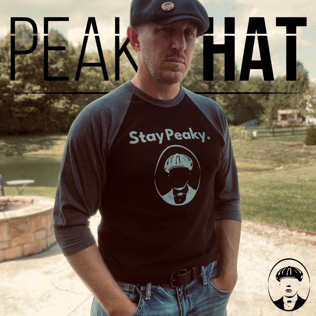 Peaky Hat Baseball Tee - Peaky Hat - Made by Peaky Hat - Small -