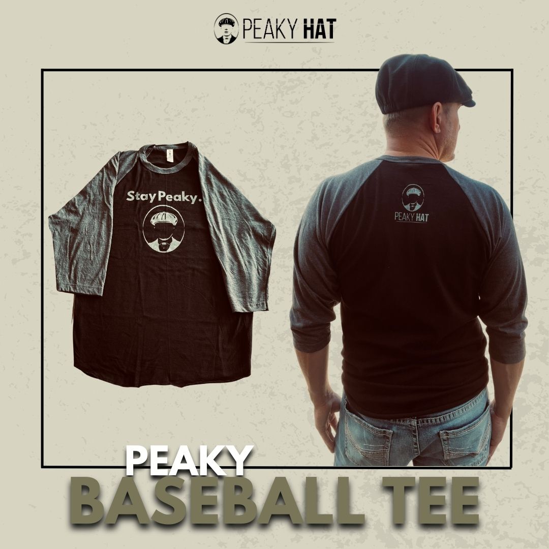 Peaky Hat Baseball Tee - Peaky Hat - Made by Peaky Hat - Small -