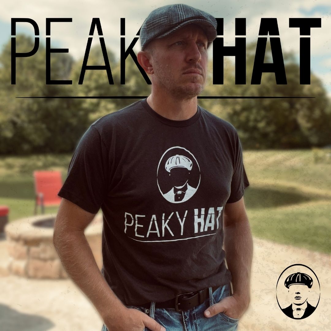 Peaky Hat T - Shirt - Peaky Hat - Made by Peaky Hat - Small -