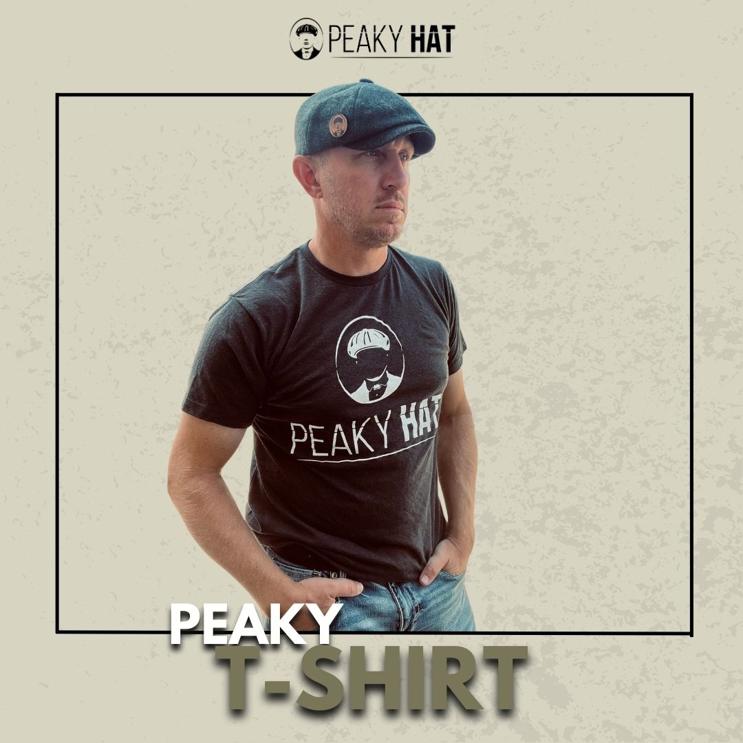 Peaky Hat T - Shirt - Peaky Hat - Made by Peaky Hat - Small -