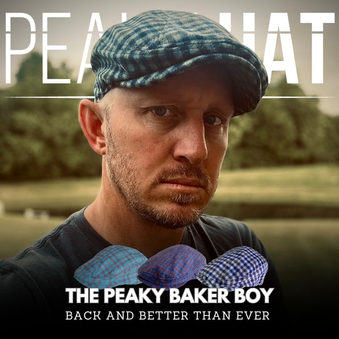 The Peaky Baker Boy - Peaky Hat - Made by Peaky Hat - Teal Gingham -