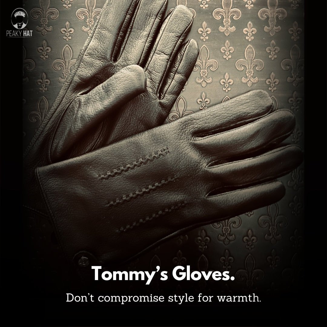 tommy handschuhe Peaky Style Tommy's Gloves - Black - L