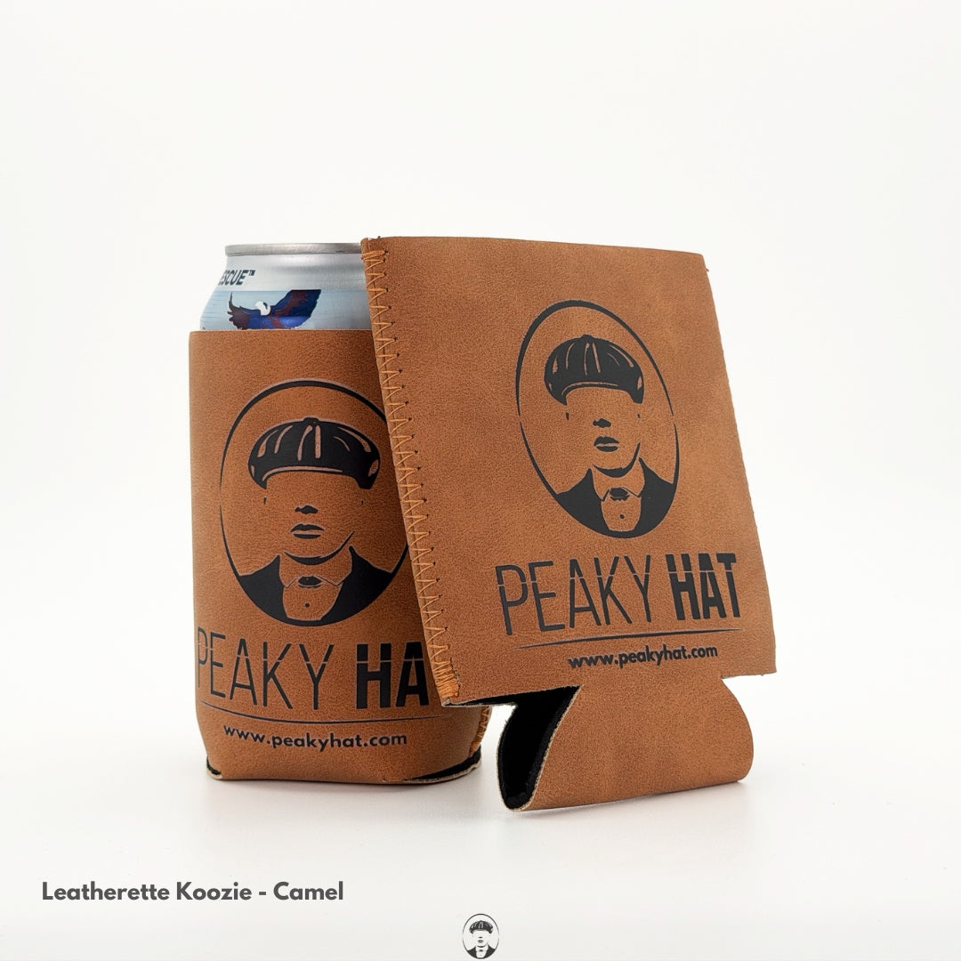 Peaky Hat Leatherette Koozie