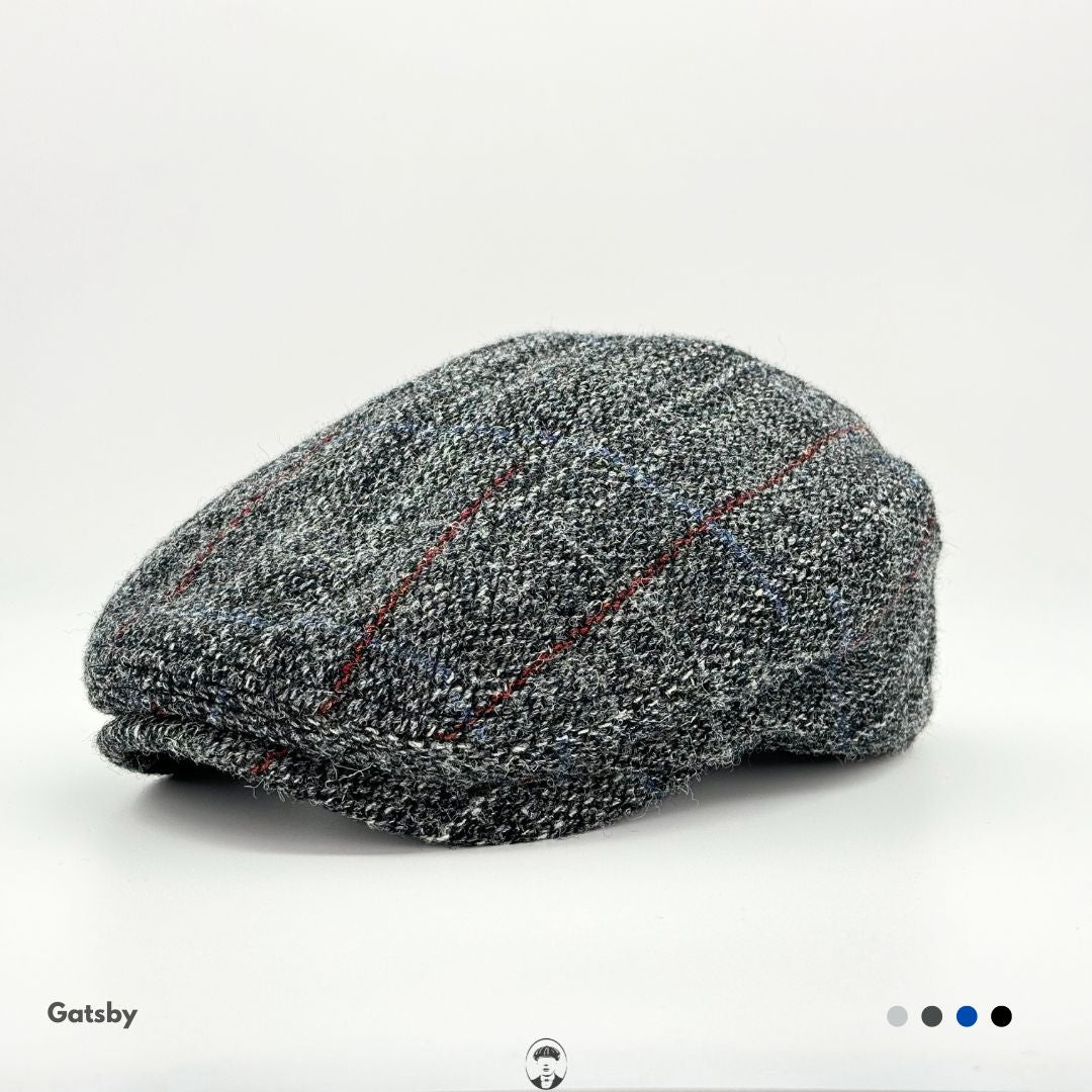 Wool Gatsby Cap by Capas - Bencraft Hatters