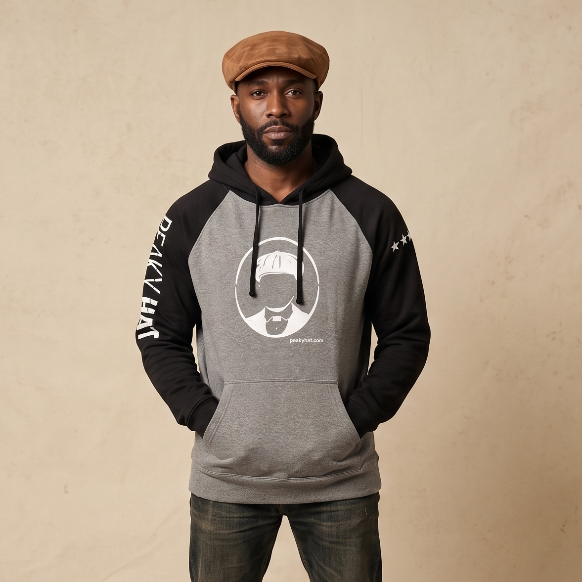 Peaky Silhouette Logo Hoodie