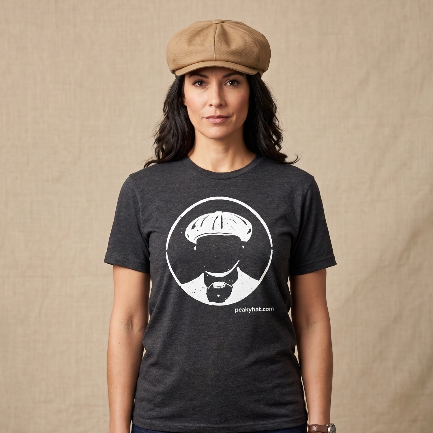 Peaky Silhouette Logo T-Shirt