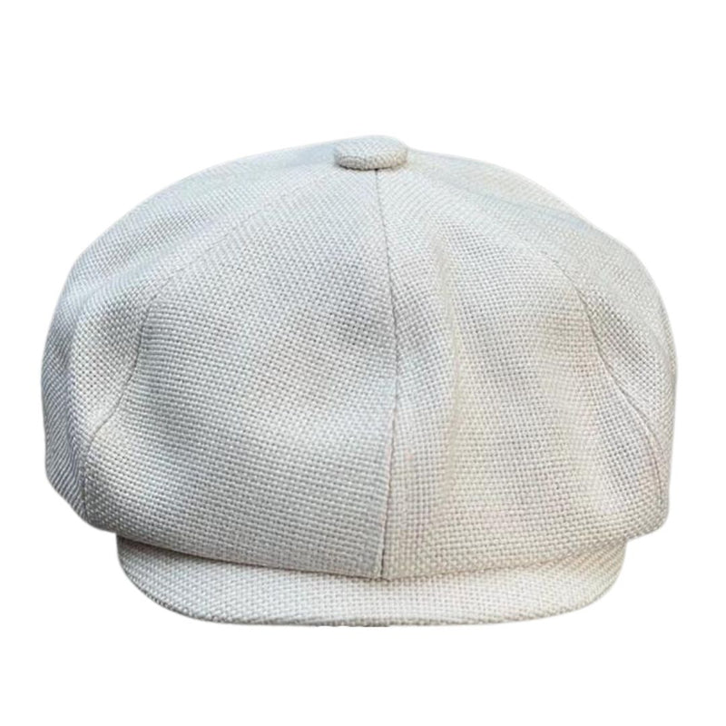 The Peaky Cap - Ivory Mesh