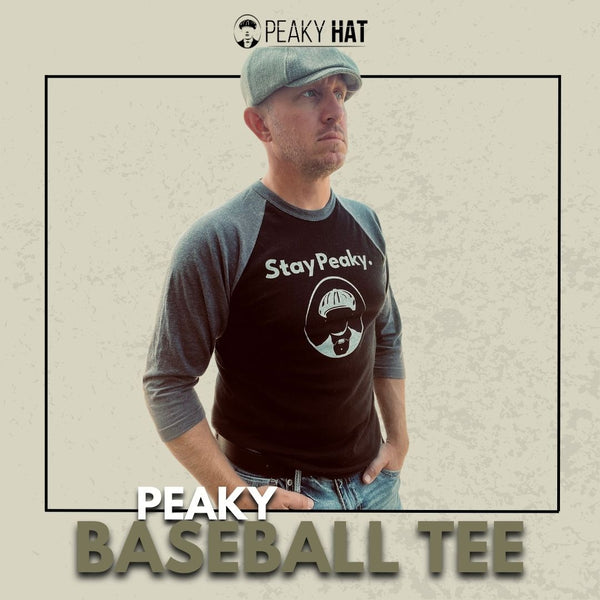 Peaky Hat Baseball Tee - Peaky Hat - Made by Peaky Hat - Small - 