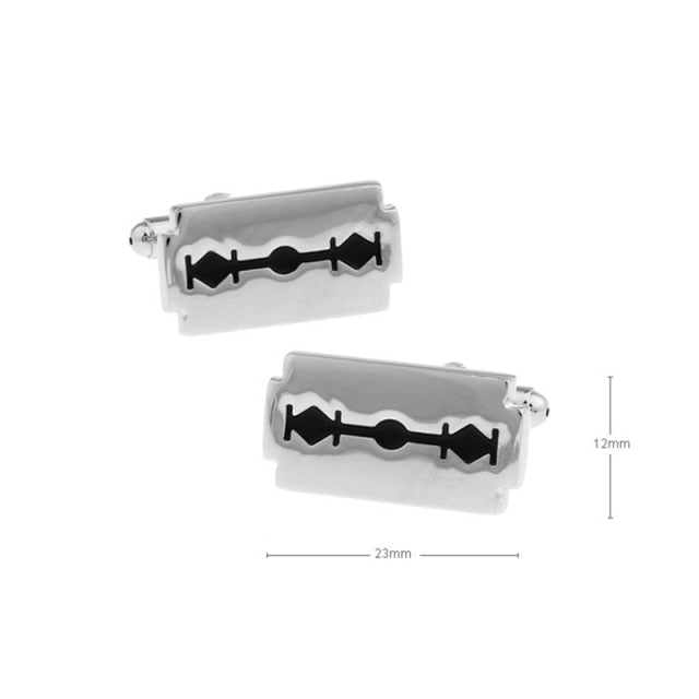 Razor Cufflinks - Peaky Hat - Picked by Peaky Hat - 