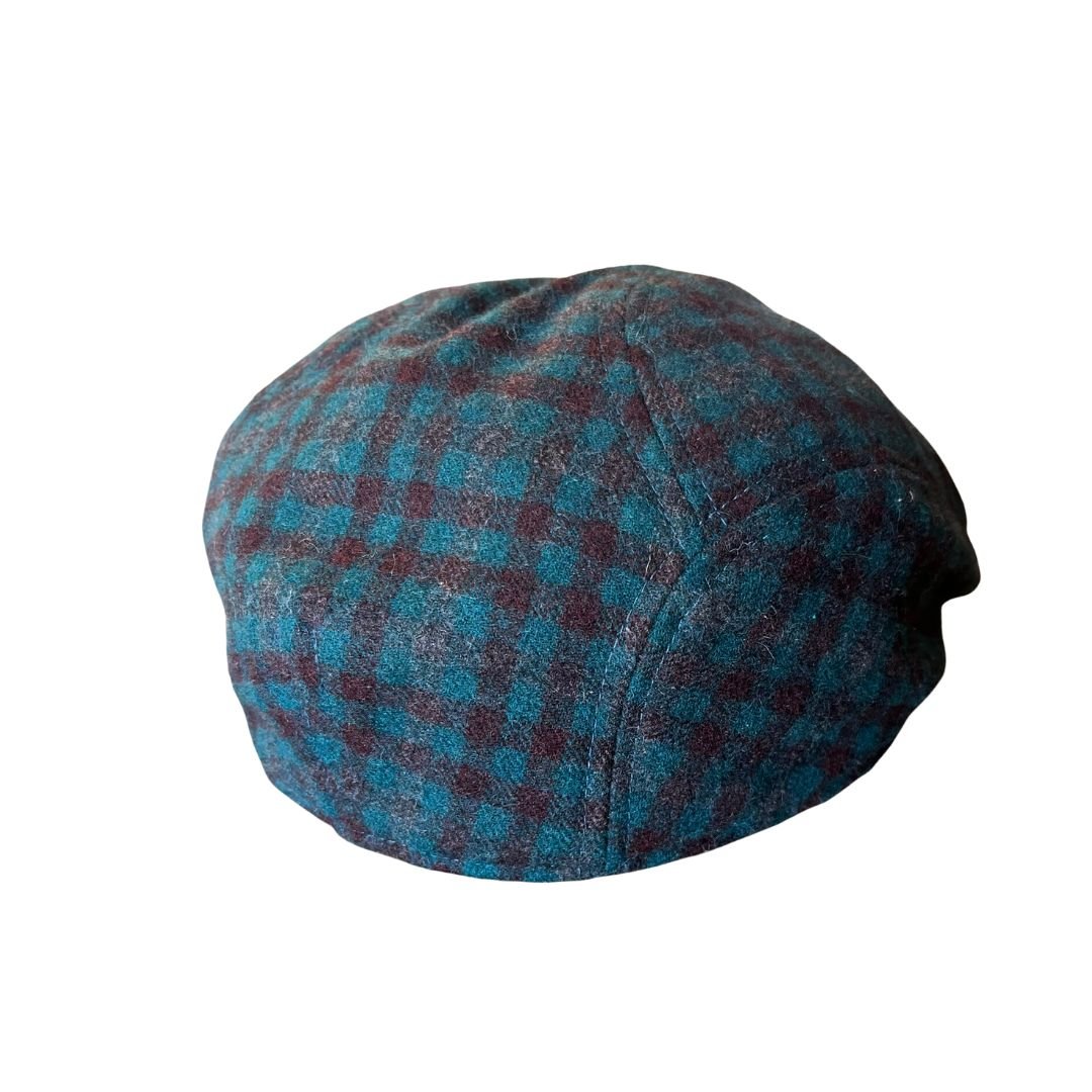The Peaky Baker Boy - Peaky Hat - Made by Peaky Hat - Teal Gingham - 