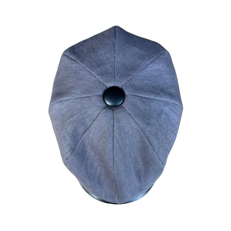 The Peaky Breezy - Peaky Hat - Made by Peaky Hat - Gray with Jet Black Leather - 
