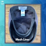 The Peaky Breezy - Peaky Hat - Made by Peaky Hat - Gray with Jet Black Leather - 