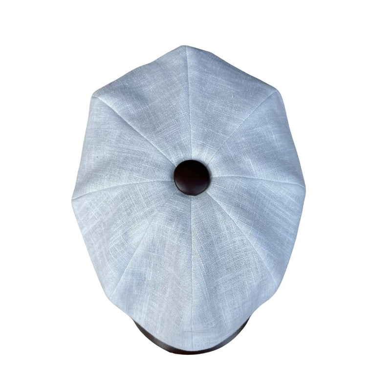 The Peaky Breezy - Peaky Hat - Made by Peaky Hat - Gray with Jet Black Leather - 