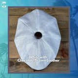 The Peaky Breezy - Peaky Hat - Made by Peaky Hat - Gray with Jet Black Leather - 