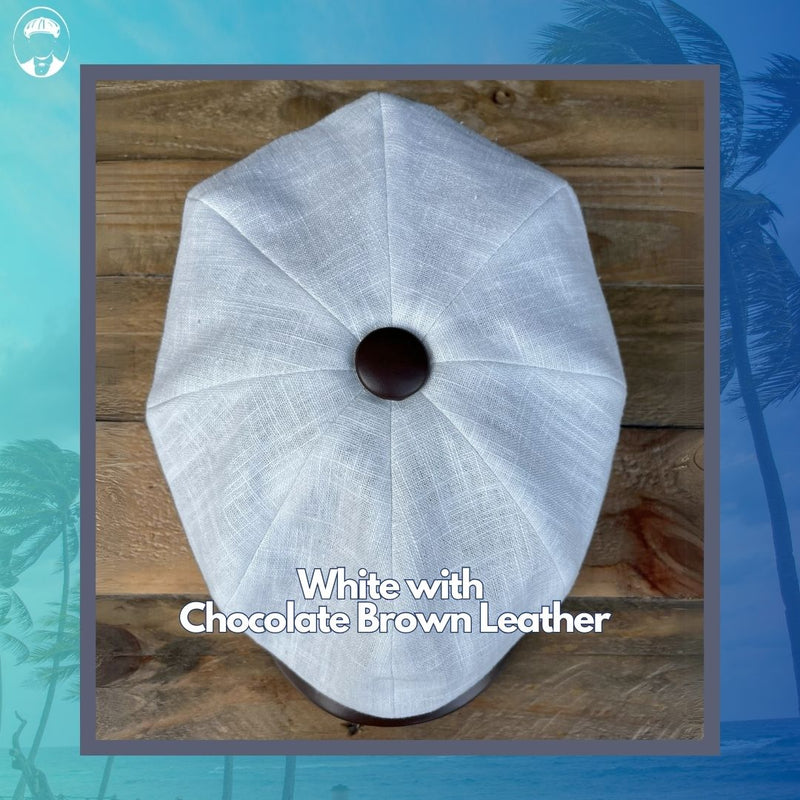 The Peaky Breezy - Peaky Hat - Made by Peaky Hat - Gray with Jet Black Leather - 