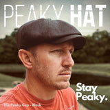 The Peaky Cap - Peaky Hat - Made by Peaky Hat - Black Mesh - 