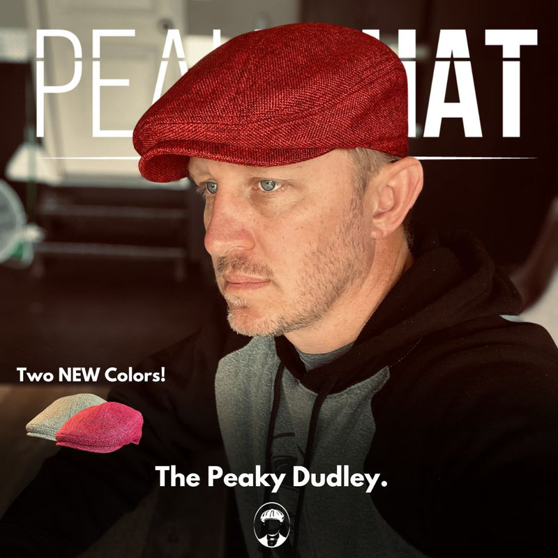 The Peaky Dudley Cap - Peaky Hat - Made by Peaky Hat - Orange - 