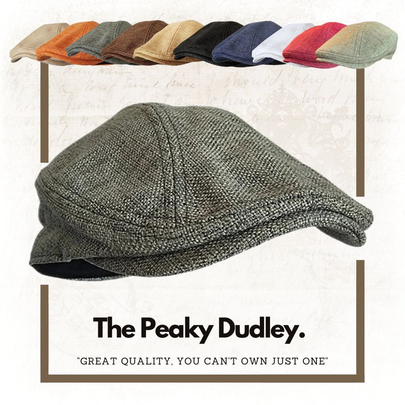 The Peaky Dudley Cap - Peaky Hat - Made by Peaky Hat - Orange - 
