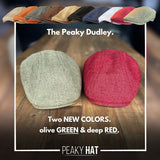 The Peaky Dudley Cap - Peaky Hat - Made by Peaky Hat - Orange - 