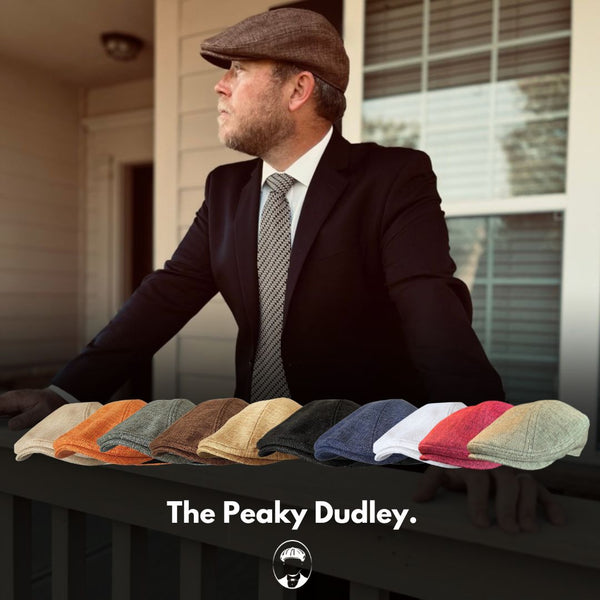 The Peaky Dudley Cap - Peaky Hat - Made by Peaky Hat - Orange - 
