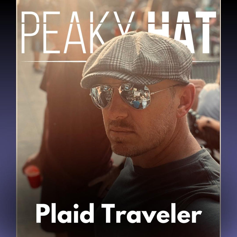 The Peaky Plaid Traveler - Peaky Hat - Made by Peaky Hat - S 56 - 57CM - 