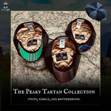 The Peaky Tartan Collection - Gray Highlander - Peaky Hat - Made by Peaky Hat - with Maple Leaf Tartan - 