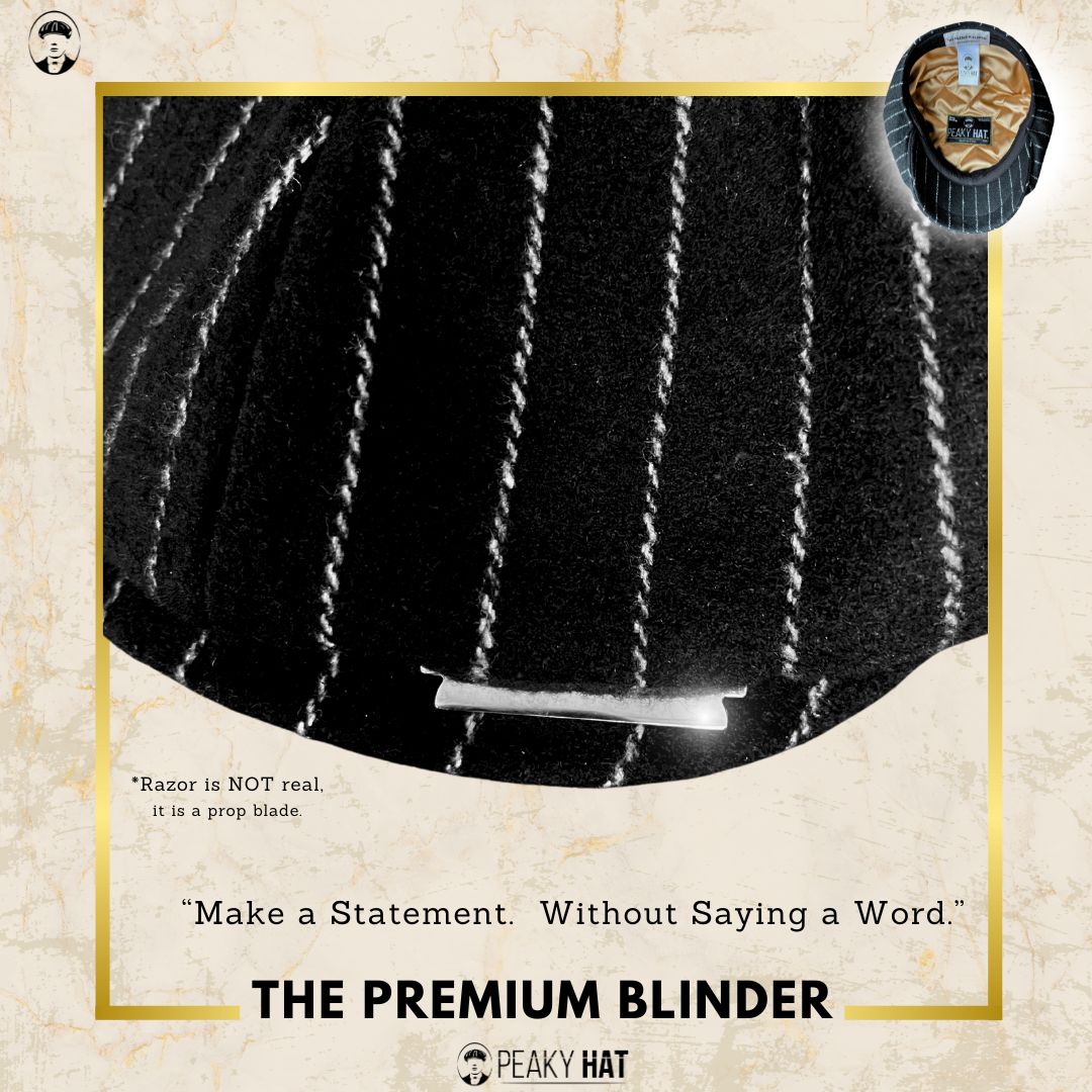 The Premium Blinder - Peaky Hat - Made by Peaky Hat - S 55 - 56CM - 