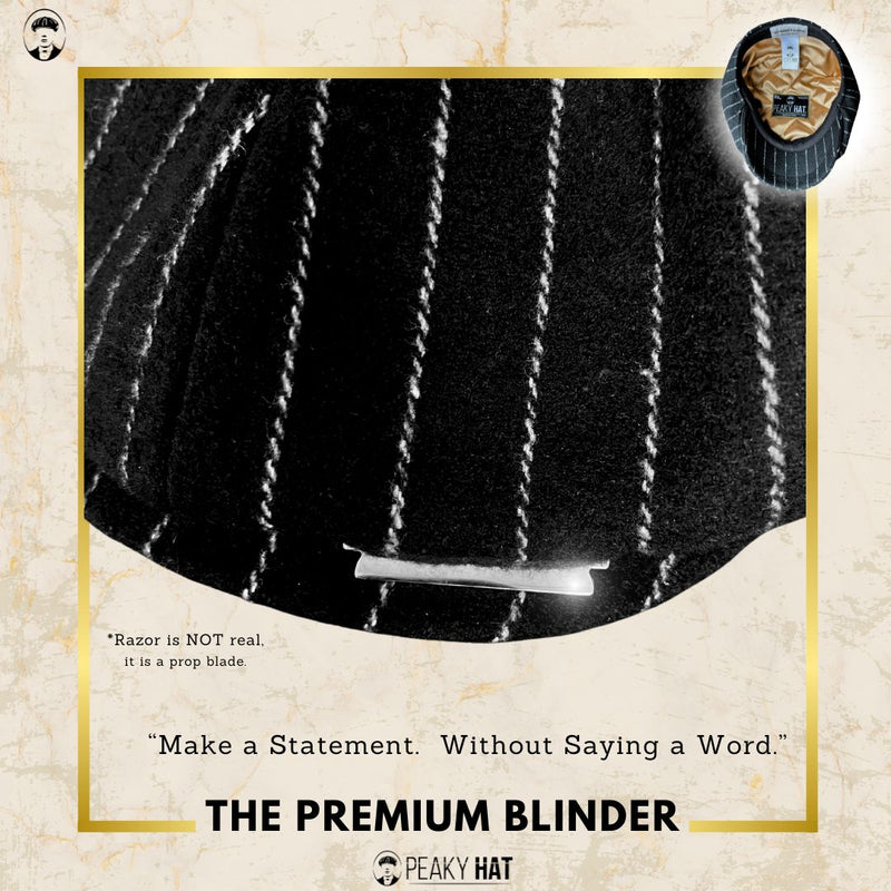 The Premium Blinder - Peaky Hat - Made by Peaky Hat - S 55 - 56CM - 