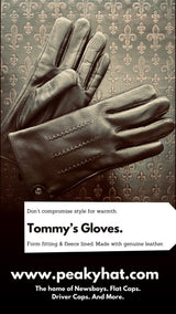 Tommy's Gloves - Peaky Hat - Picked by Peaky Hat - black - 