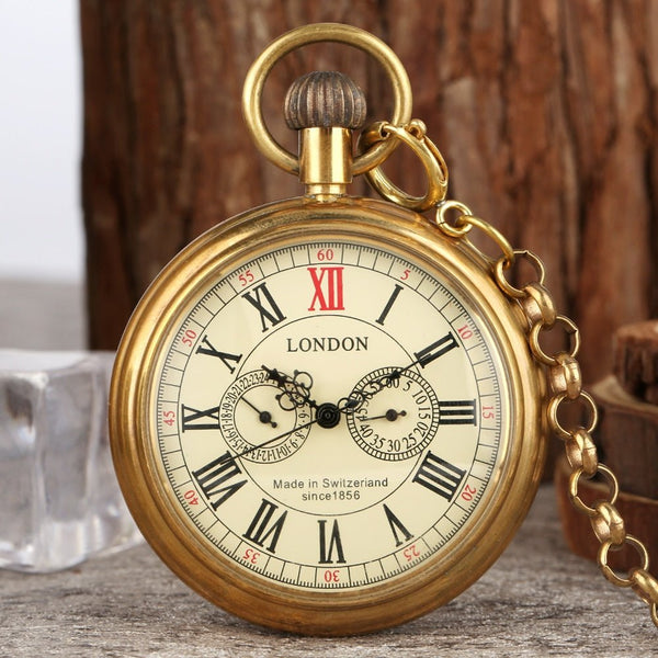 Vintage London Mechanical Pocket Watch - Peaky Hat - Picked by Peaky Hat - 
