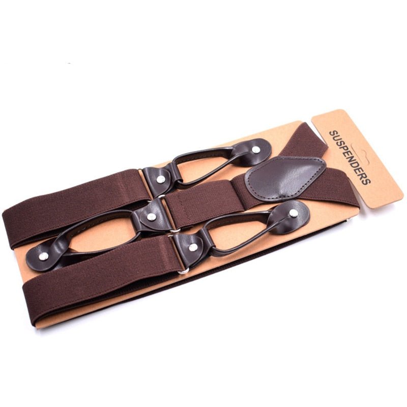 Vintage Suspenders - Peaky Hat - Picked by Peaky Hat - Brown - 
