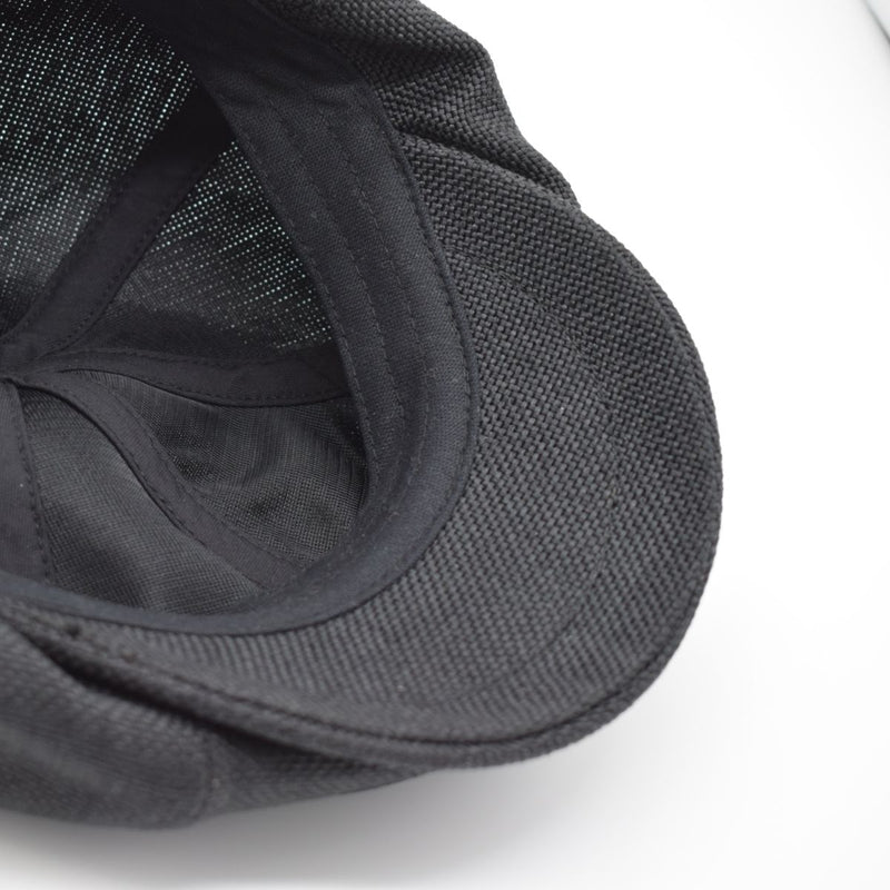 The Peaky Cap - Black Mesh