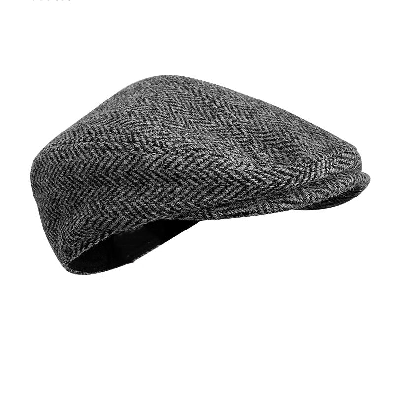 The Peaky Gatsby Flat Cap - Gray