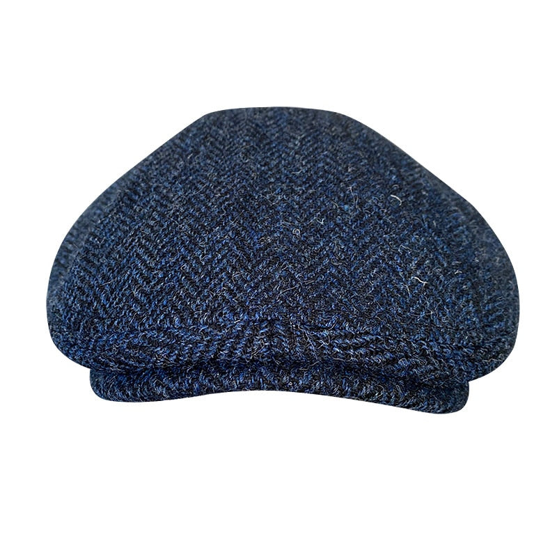 The Peaky Gatsby Flat Cap - Blue