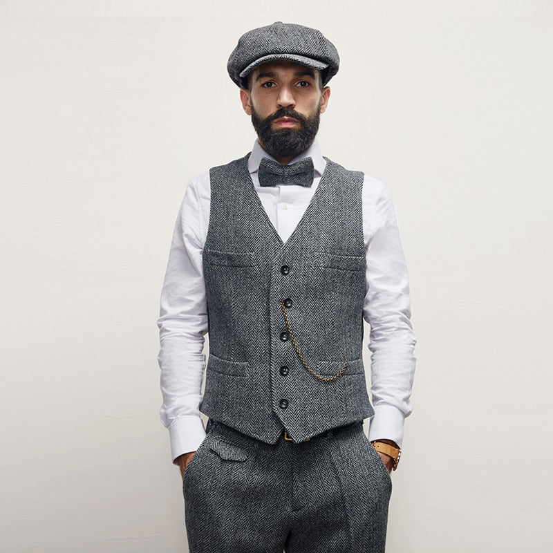 The Gambler Peaky Vest