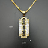 The Peaky Secret Blade Necklace