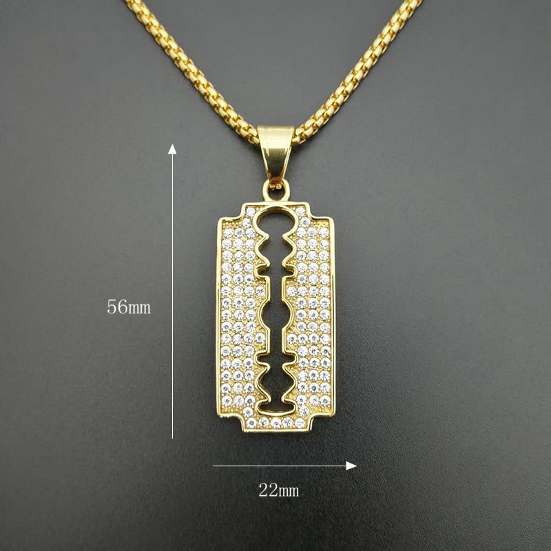 The Peaky Secret Blade Necklace