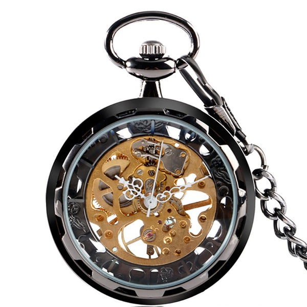 Vintage Gear Pocket Watch