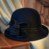 Lizzie Private Collection The wool felt beret