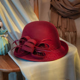 Lizzie Private Collection The wool felt beret