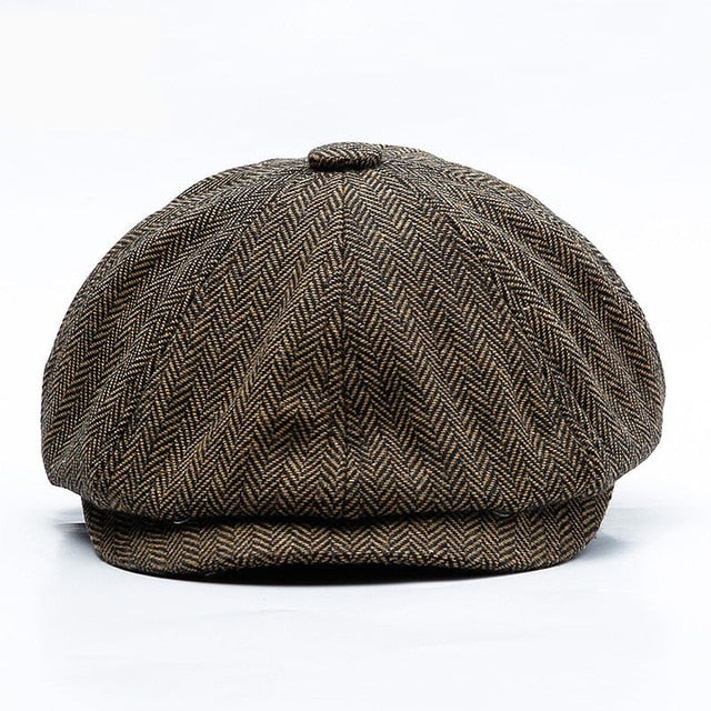 The Peaky Boy Cap - Brown