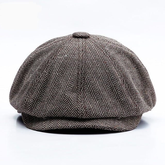 The Peaky Boy Cap - Coffee